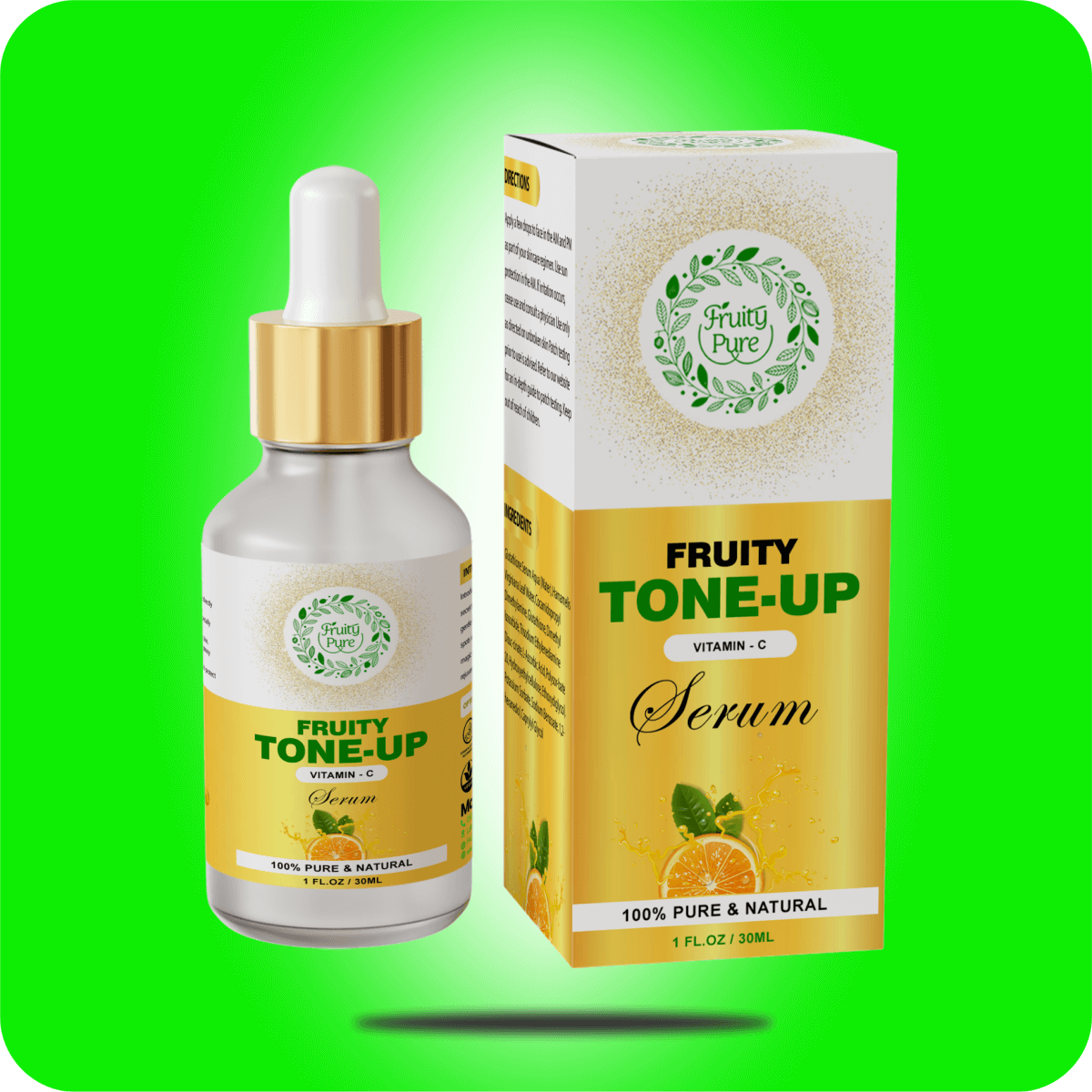 Fruity Tone-Up  Serum - Serum | Fruity Pure